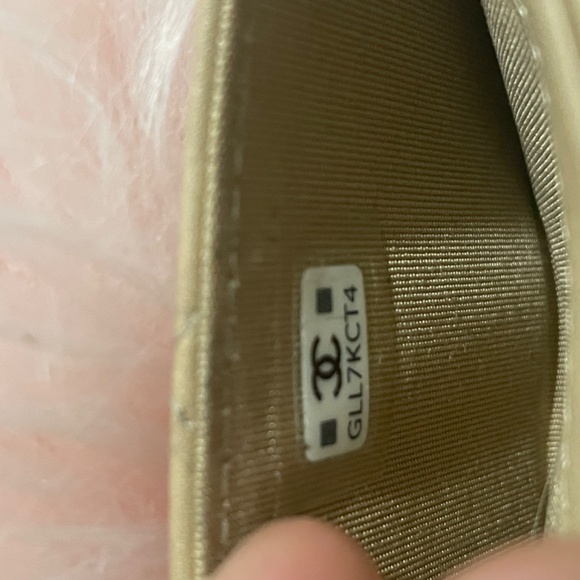 CHANEL Cardholder Tan Beige Rare Limited Edition - Picture 3 of 3